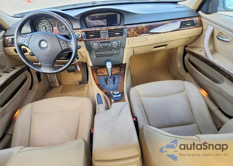 2007 BMW 328 I z USA, uszkodzony, nr VIN WBAVA33577KX75693